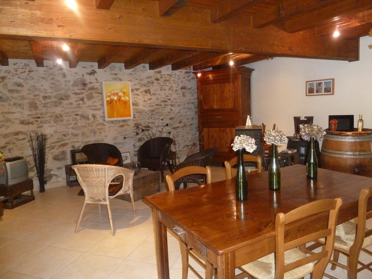 Bed and Breakfast Fleur De Vigne Monnieres  Zewnętrze zdjęcie