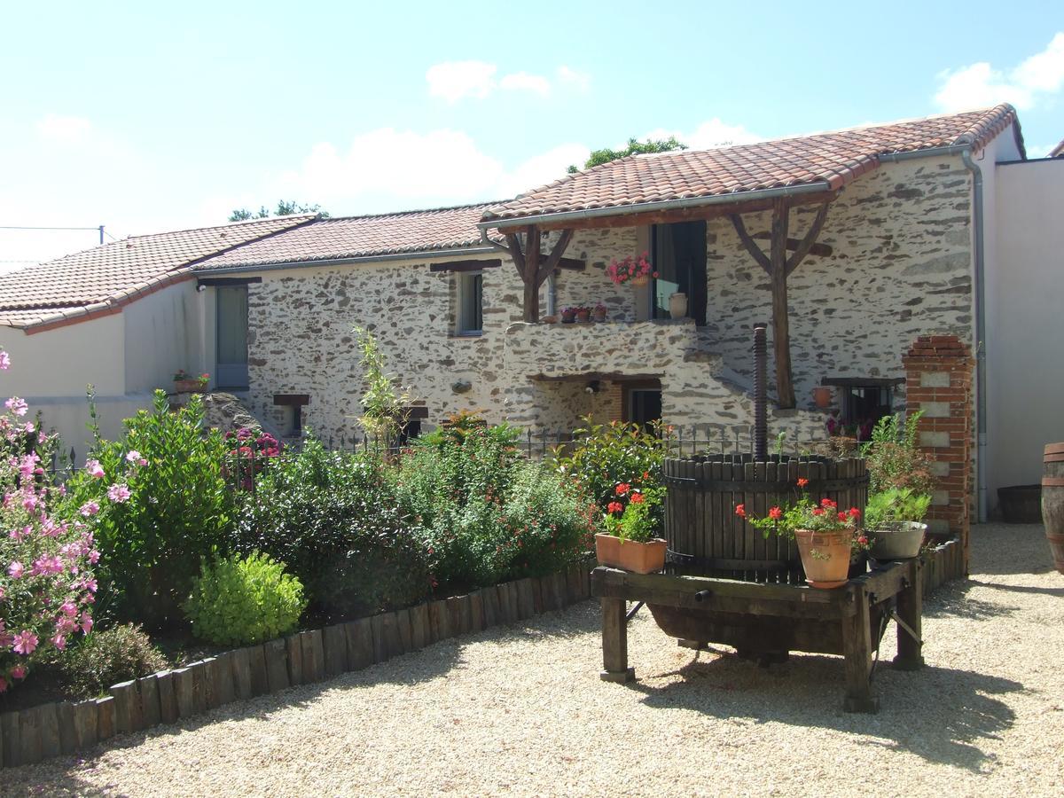 Bed and Breakfast Fleur De Vigne Monnieres  Zewnętrze zdjęcie